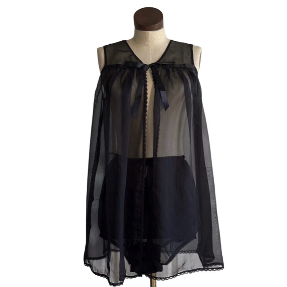 Chiffon Babydoll Sleep Set